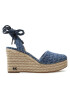 MICHAEL Michael Kors Еспадрили Margie Closed Toe Wedge 40S2MGMS2Y Син - Pepit.bg