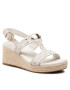 MICHAEL Michael Kors Еспадрили Mk Plate Wedge 40T2MKMS1B Бял - Pepit.bg