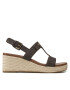 MICHAEL Michael Kors Еспадрили Mk Plate Wedge 40T2MKMS1B Кафяв - Pepit.bg