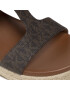 MICHAEL Michael Kors Еспадрили Mk Plate Wedge 40T2MKMS1B Кафяв - Pepit.bg