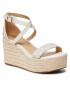 MICHAEL Michael Kors Еспадрили Serena Wedge Espadrille 40S2SEMS1B Бял - Pepit.bg