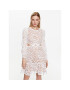 MICHAEL Michael Kors Ежедневна рокля MS381MA8CT Бял Regular Fit - Pepit.bg