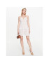 MICHAEL Michael Kors Ежедневна рокля MS381N18BK Бял Regular Fit - Pepit.bg