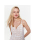 MICHAEL Michael Kors Ежедневна рокля MS381N18BK Бял Regular Fit - Pepit.bg