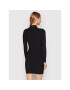 MICHAEL Michael Kors Ежедневна рокля MU2815533D Черен Slim Fit - Pepit.bg