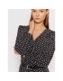 MICHAEL Michael Kors Ежедневна рокля Kate MF18Y464PG Черен Regular Fit - Pepit.bg
