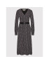 MICHAEL Michael Kors Ежедневна рокля Kate MF18Y464PG Черен Regular Fit - Pepit.bg