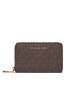 MICHAEL Michael Kors Голям дамски портфейл Jet Set 34H9GJ6D0B Кафяв - Pepit.bg