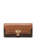 MICHAEL Michael Kors Голям дамски портфейл Hamilton Legacy 32S2G9HE7B Кафяв - Pepit.bg