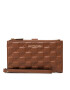 MICHAEL Michael Kors Голям дамски портфейл Jet Set 34S2GJ6W4L Кафяв - Pepit.bg