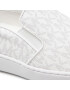 MICHAEL Michael Kors Гуменки Keaton Slip On 43F7KTFP1B Бял - Pepit.bg