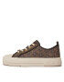 MICHAEL Michael Kors Кецове Evy Lace Up 43H3EYFS1B Кафяв - Pepit.bg
