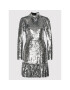 MICHAEL Michael Kors Коктейлна рокля Sequined Georgette MF180P67R3 Сребрист Regular Fit - Pepit.bg