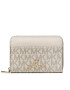 MICHAEL Michael Kors Малък дамски портфейл Jet Set Charm 34H1GT9Z1B Бежов - Pepit.bg