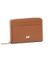 MICHAEL Michael Kors Малък дамски портфейл Mott 34F9GF6Z1L Кафяв - Pepit.bg