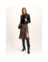 MICHAEL Michael Kors Миди пола MF97F05CDC Кафяв Regular Fit - Pepit.bg