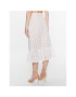 MICHAEL Michael Kors Миди пола MS370978BK Бял Regular Fit - Pepit.bg