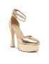 MICHAEL Michael Kors Обувки Martina Ankle Strap 40F3MTHS1M Златист - Pepit.bg