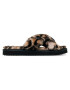 MICHAEL Michael Kors Пантофи Lala Slipper 40R1LAFP3D Кафяв - Pepit.bg