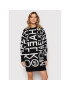 MICHAEL Michael Kors Плетена рокля MH180VT4A7 Черен Relaxed Fit - Pepit.bg