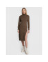 MICHAEL Michael Kors Плетена рокля MU2813ECSN Зелен Regular Fit - Pepit.bg