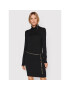 MICHAEL Michael Kors Плетена рокля MU2817S4VR Черен Regular Fit - Pepit.bg