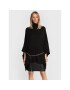 MICHAEL Michael Kors Пончо MF260HNCSN Черен Relaxed Fit - Pepit.bg