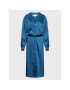 MICHAEL Michael Kors Рокля тип риза Kate MF28Y467G9 Син Regular Fit - Pepit.bg