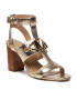 MICHAEL Michael Kors Сандали Izzy T Strap 40S2IZFA1M Златист - Pepit.bg