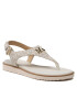 MICHAEL Michael Kors Сандали Jilly Flat Sandal 40S2JLFAAB Екрю - Pepit.bg