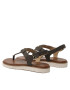 MICHAEL Michael Kors Сандали Jilly Flat Sandal 40S2JLFAAB Кафяв - Pepit.bg