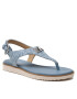 MICHAEL Michael Kors Сандали Jilly Flat Sandal 40S2JLFAAB Син - Pepit.bg
