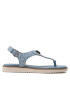 MICHAEL Michael Kors Сандали Jilly Flat Sandal 40S2JLFAAB Син - Pepit.bg