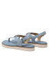 MICHAEL Michael Kors Сандали Jilly Flat Sandal 40S2JLFAAB Син - Pepit.bg