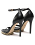 MICHAEL Michael Kors Сандали Jordyn Chain Platform 40F3JOHS2L Черен - Pepit.bg