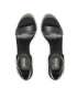 MICHAEL Michael Kors Сандали Jordyn Chain Platform 40F3JOHS2L Черен - Pepit.bg