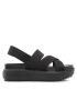 MICHAEL Michael Kors Сандали Larson Strap Sandal 43T2LSFA2D Черен - Pepit.bg