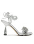 MICHAEL Michael Kors Сандали Lucia Sandal 40S3LCHS1M Сребрист - Pepit.bg