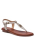 MICHAEL Michael Kors Сандали Mallory Thong 40T1MAFA3B Златист - Pepit.bg