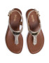MICHAEL Michael Kors Сандали Mk Plate Thong 40R4MKFA1M Златист - Pepit.bg