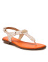 MICHAEL Michael Kors Сандали Mk Plate Thong 40R5MKFA1B Бял - Pepit.bg