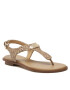 MICHAEL Michael Kors Сандали Mk Plate Thong 40R5MKFA1B Кафяв - Pepit.bg