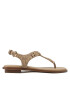 MICHAEL Michael Kors Сандали Mk Plate Thong 40R5MKFA1B Кафяв - Pepit.bg