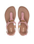 MICHAEL Michael Kors Сандали Mk Plate Thong 40R5MKFA1B Розов - Pepit.bg