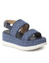MICHAEL Michael Kors Сандали Presley Platform Sandal 40S2PRFA1Y Тъмносин - Pepit.bg