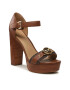 MICHAEL Michael Kors Сандали Rory Platform Sandal 40S3ROHS3L Кафяв - Pepit.bg