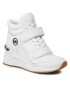 MICHAEL Michael Kors Сникърси Gentry High Top 43F3GYFE1L Бял - Pepit.bg