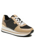 MICHAEL Michael Kors Сникърси Monique Trainer 43F3MQFSAB Кафяв - Pepit.bg
