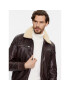 Milestone Кожено яке Ben 331070 60295 Кафяв Regular Fit - Pepit.bg