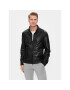 Milestone Кожено яке Gilberto 411059 60395 Черен Regular Fit - Pepit.bg